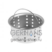 Мойка для кухни из нержавеющей стали Gerhans K37843B-S