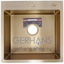 Мойка для кухни из нержавеющей стали Gerhans K35050G