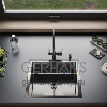 Мойка для кухни из нержавеющей стали Gerhans K35043B