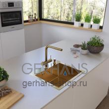 Мойка для кухни из нержавеющей стали Gerhans K35050G