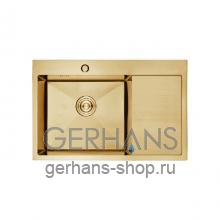 Мойка для кухни из нержавеющей стали Gerhans K37851G-L