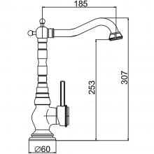 Смеситель для кухни Gerhans K14218