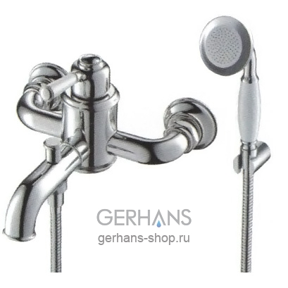 Смеситель для ванны Gerhans K13003 Хром