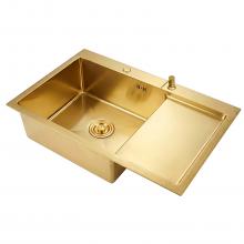 Мойка для кухни из нержавеющей стали Gerhans K37851G-L