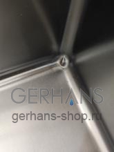 Мойка для кухни из нержавеющей стали Gerhans k36045b(001)