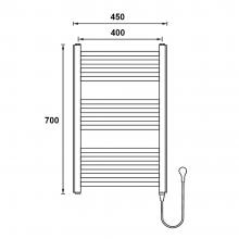 Полотенцесушитель электрический Gerhans K610745W