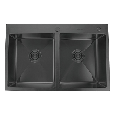 Мойка для кухни из нержавеющей стали Gerhans K37850B-S